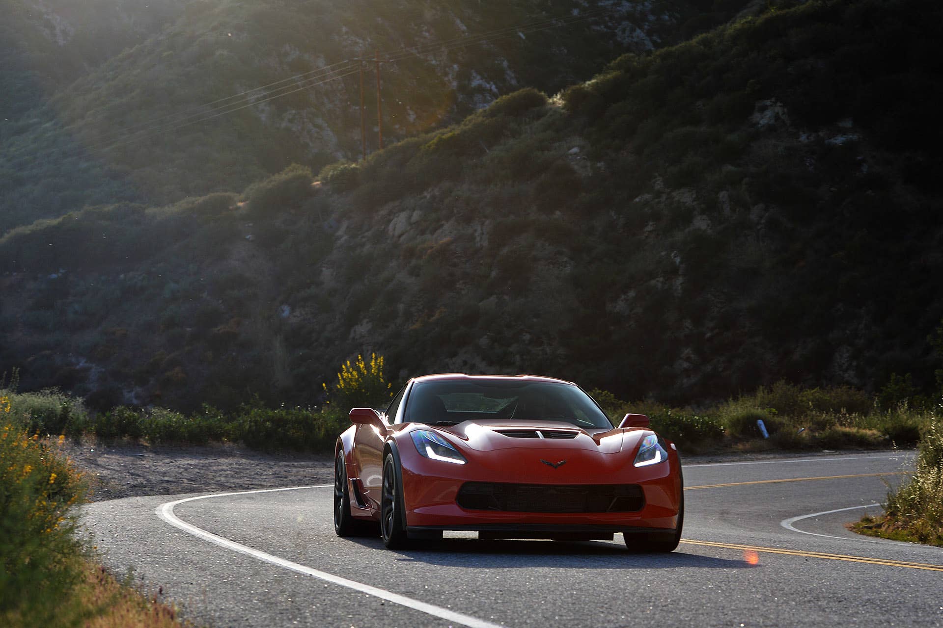 2015 Chevrolet Corvette Z06 driving