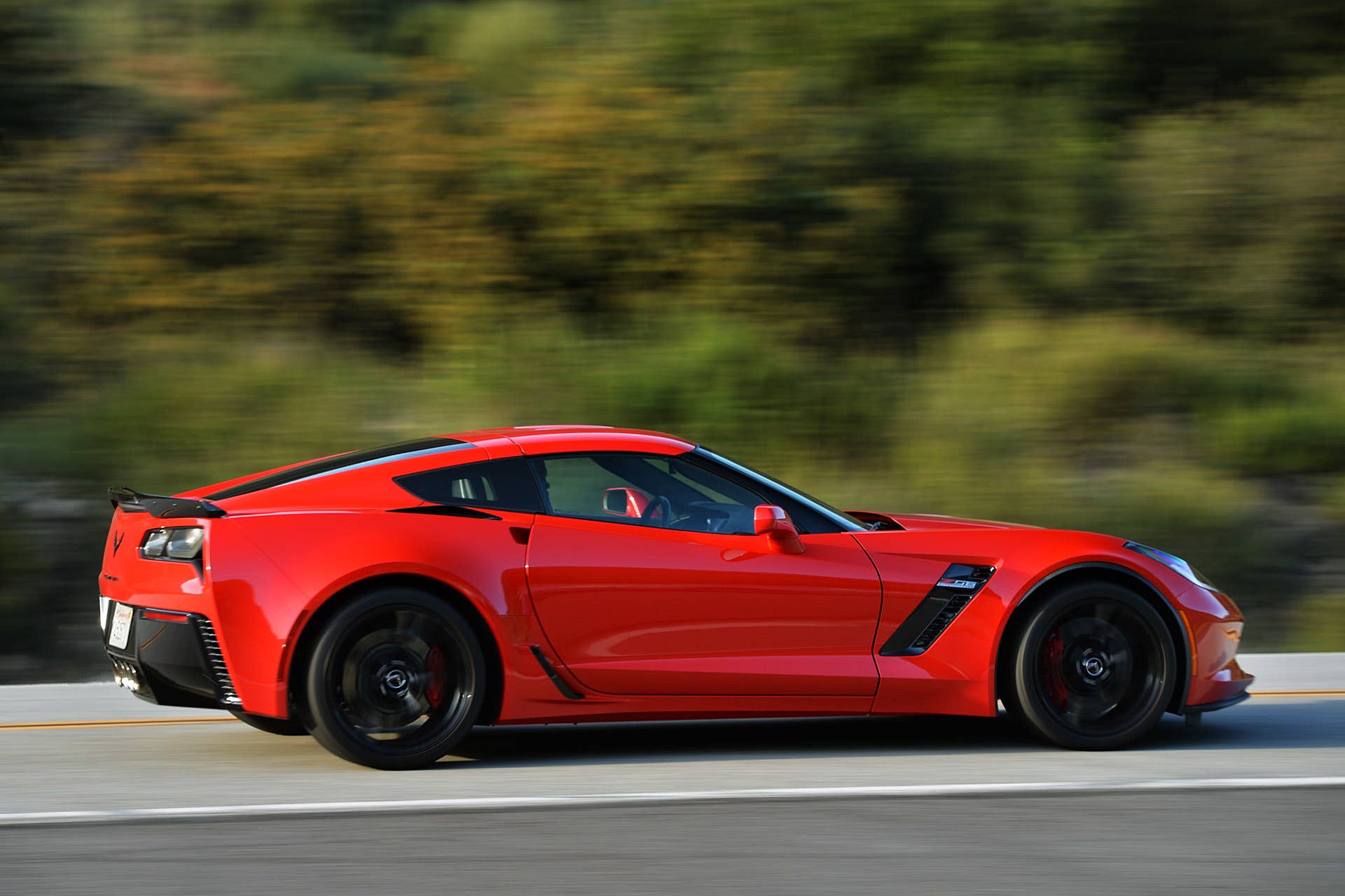 2015 Chevrolet Corvette Z06 driving