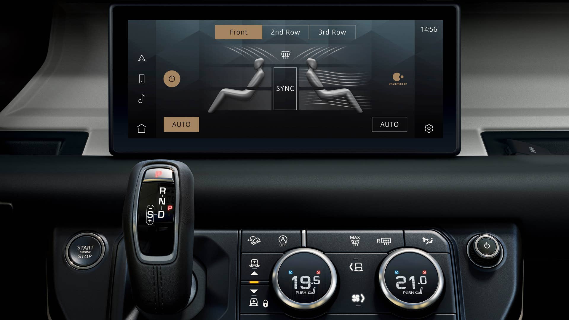 2020 Land Rover Defender interior