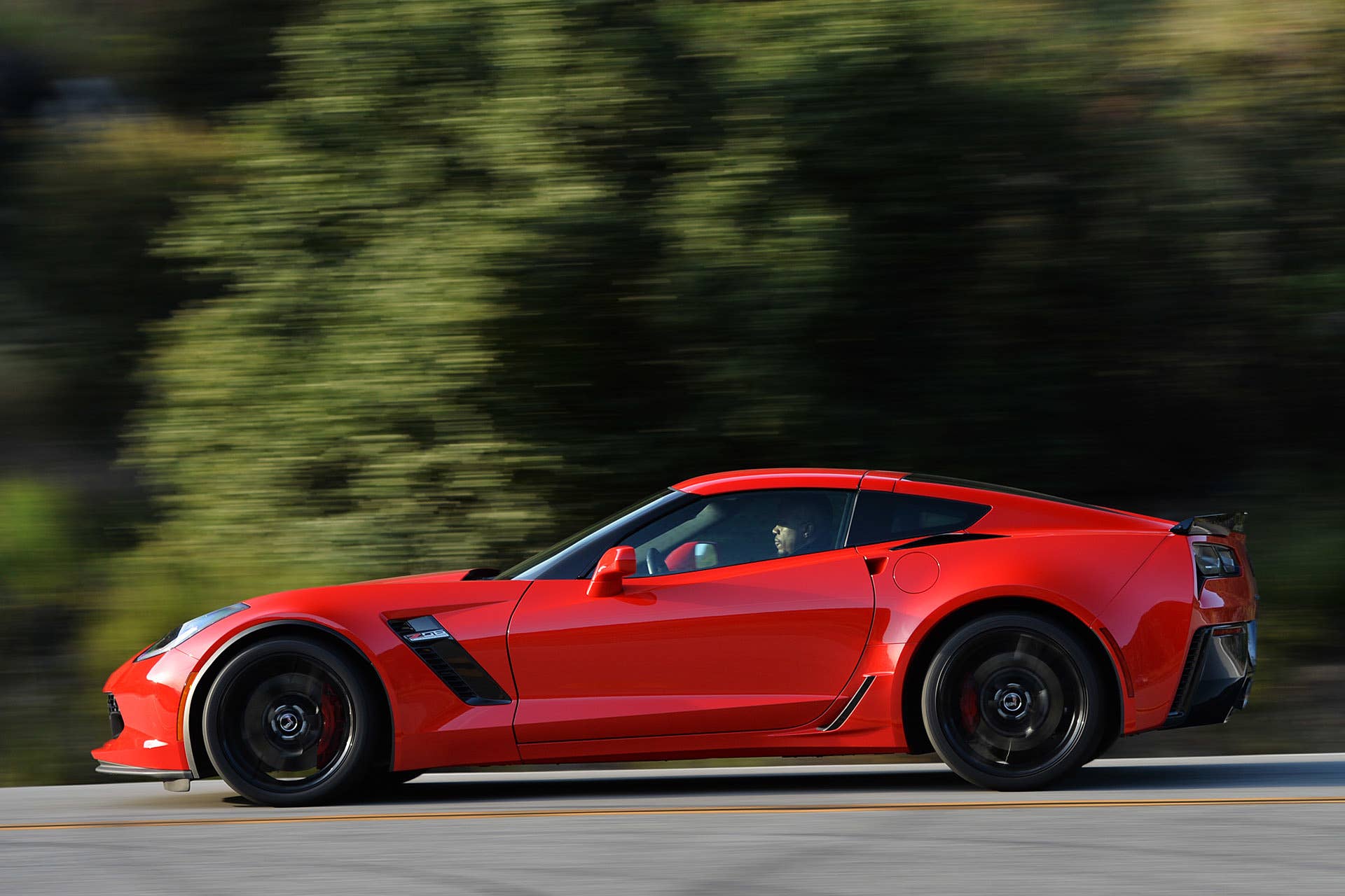 2015 Chevrolet Corvette Z06 driving