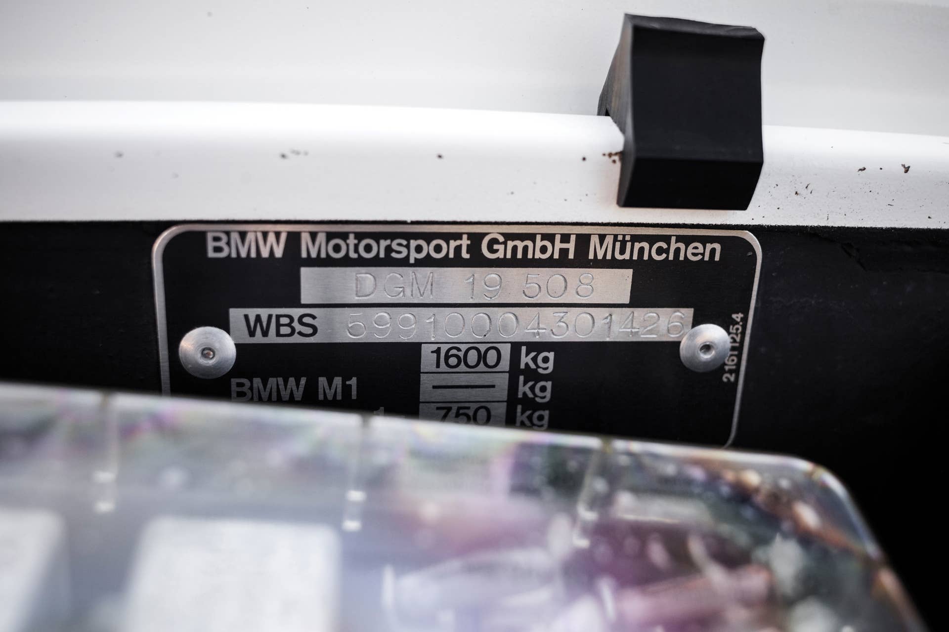 1988 BMW M1 VIN