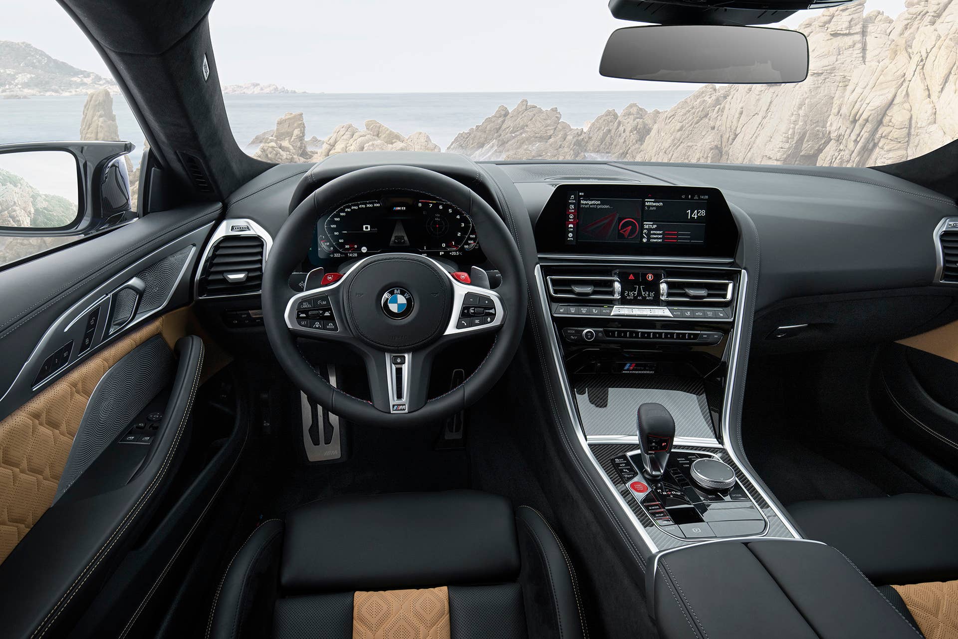 BMW M8 Competition Coupe interior