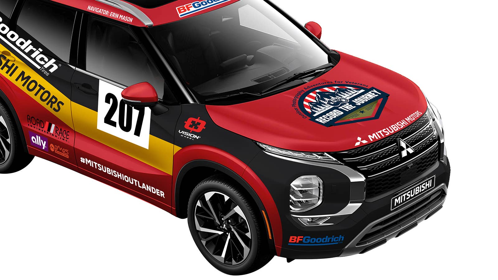 2022 Mitsubishi Outlander Rebelle Rally