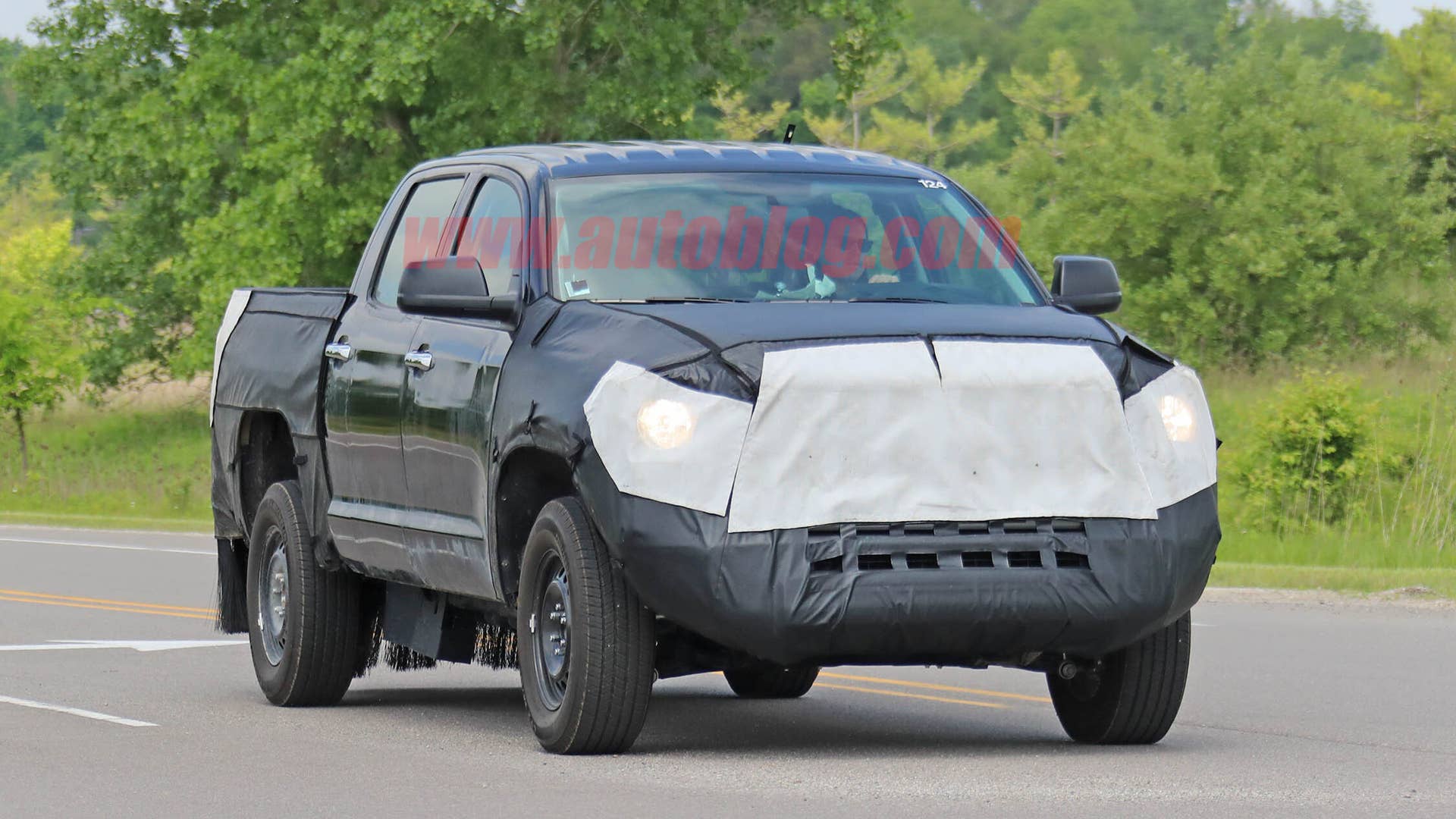 2021 Toyota Tundra hybrid spied