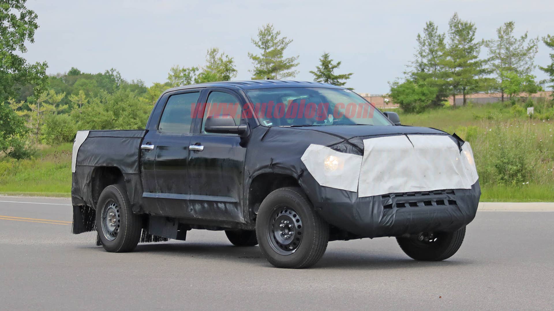 2021 Toyota Tundra hybrid spied