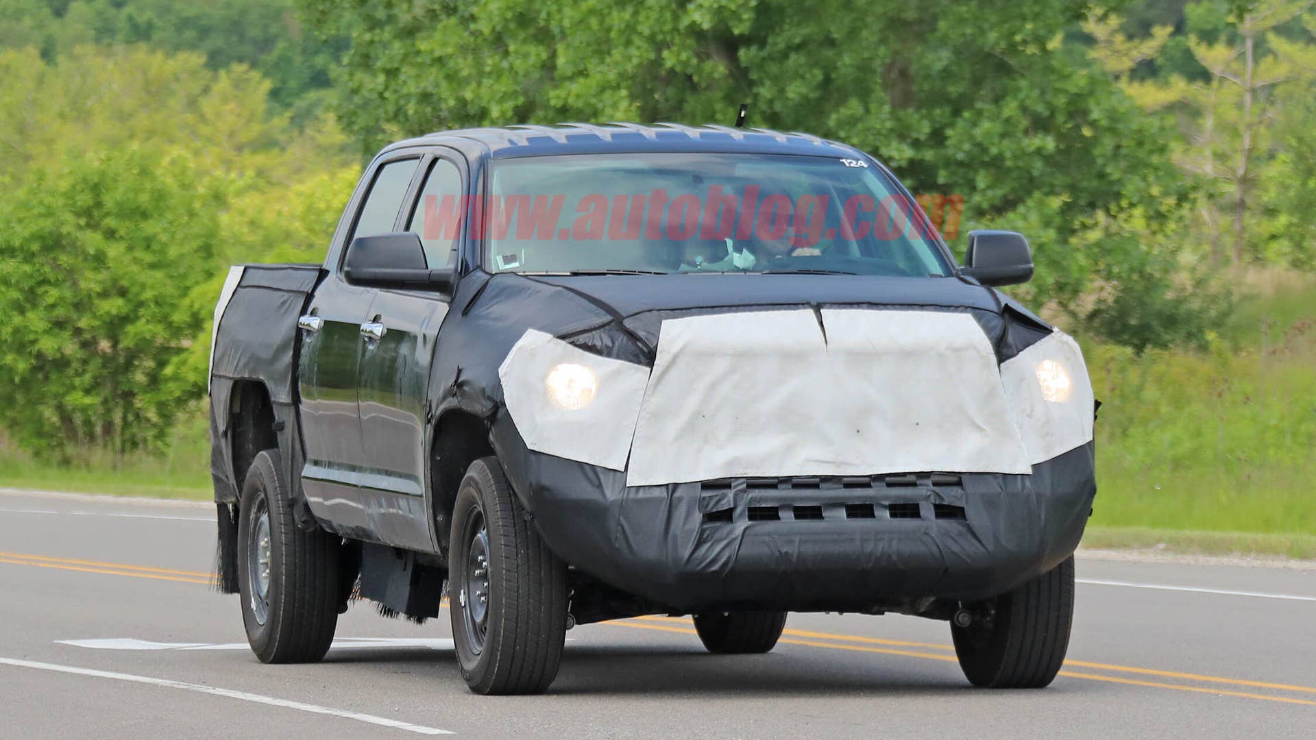 2021 Toyota Tundra hybrid spied
