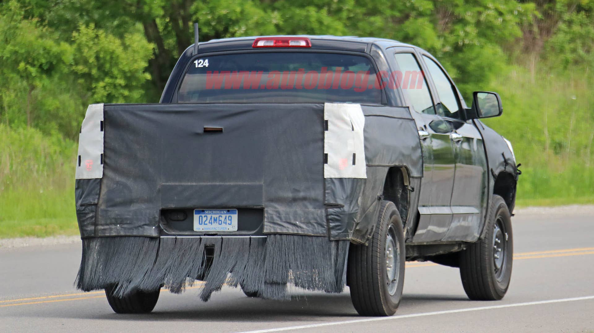 2021 Toyota Tundra hybrid spied