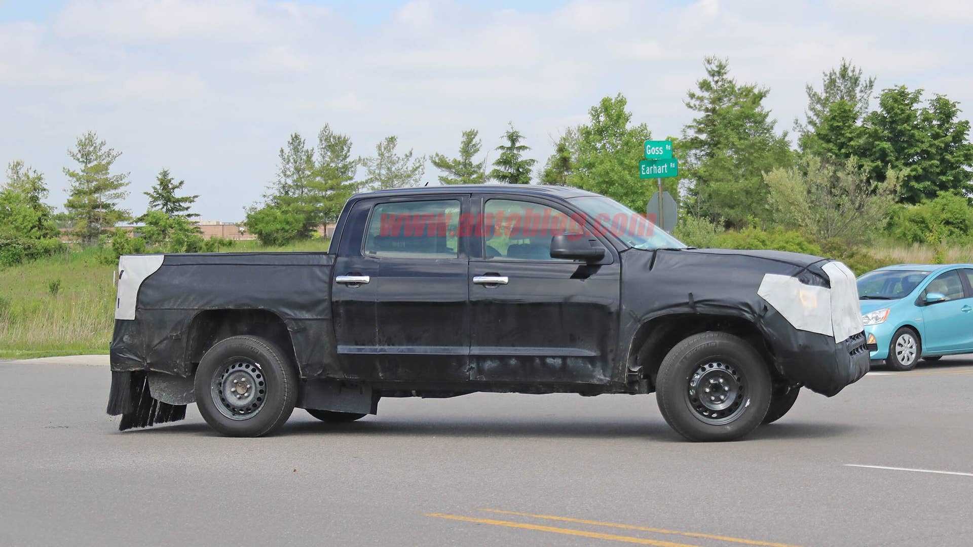 2021 Toyota Tundra hybrid spied