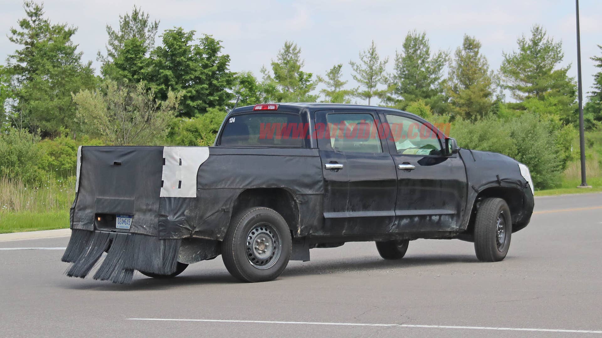 2021 Toyota Tundra hybrid spied