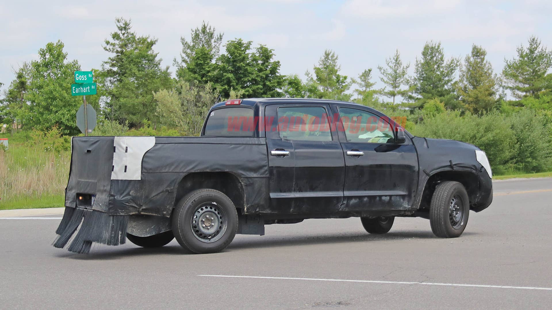 2021 Toyota Tundra hybrid spied