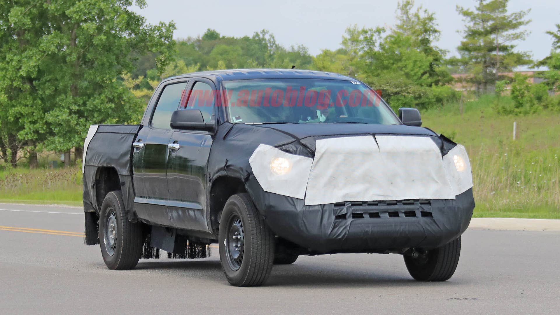2021 Toyota Tundra hybrid spied