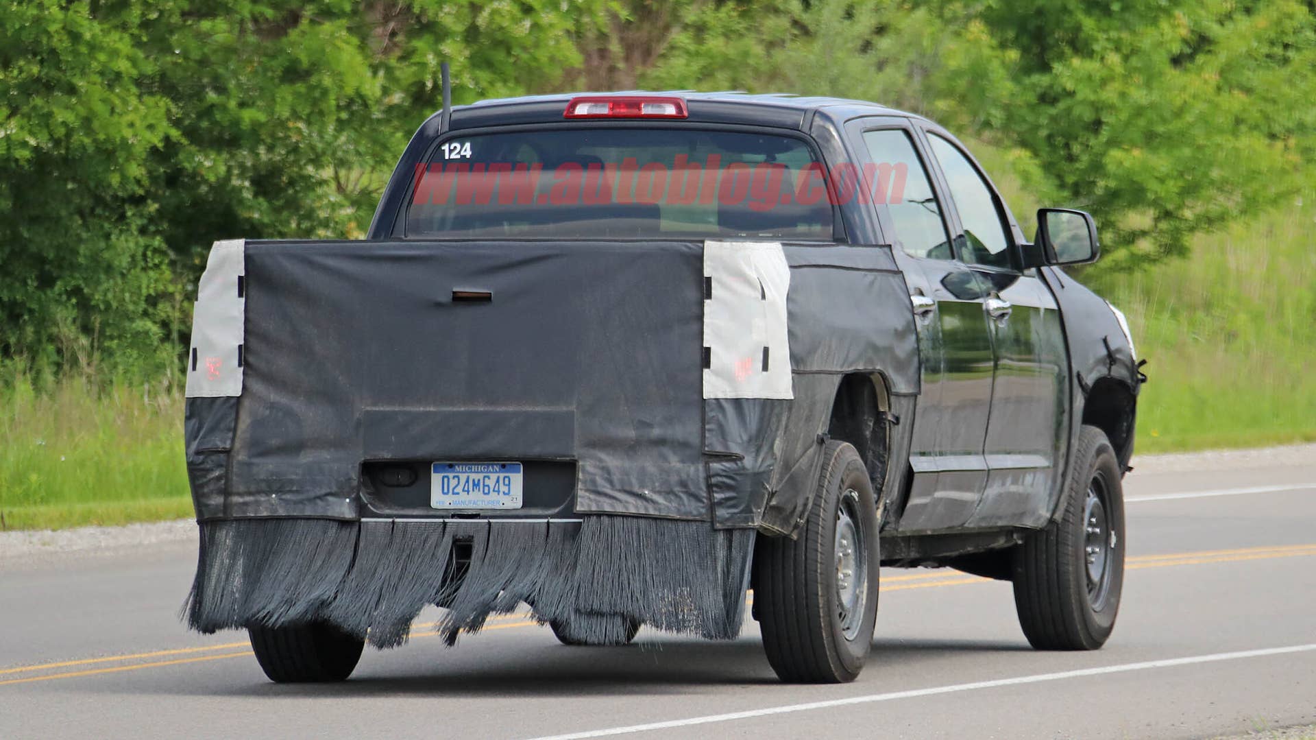 2021 Toyota Tundra hybrid spied