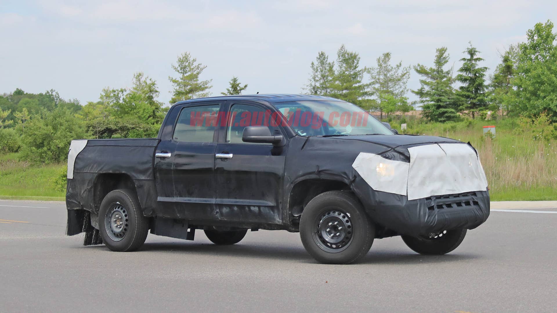 2021 Toyota Tundra hybrid spied