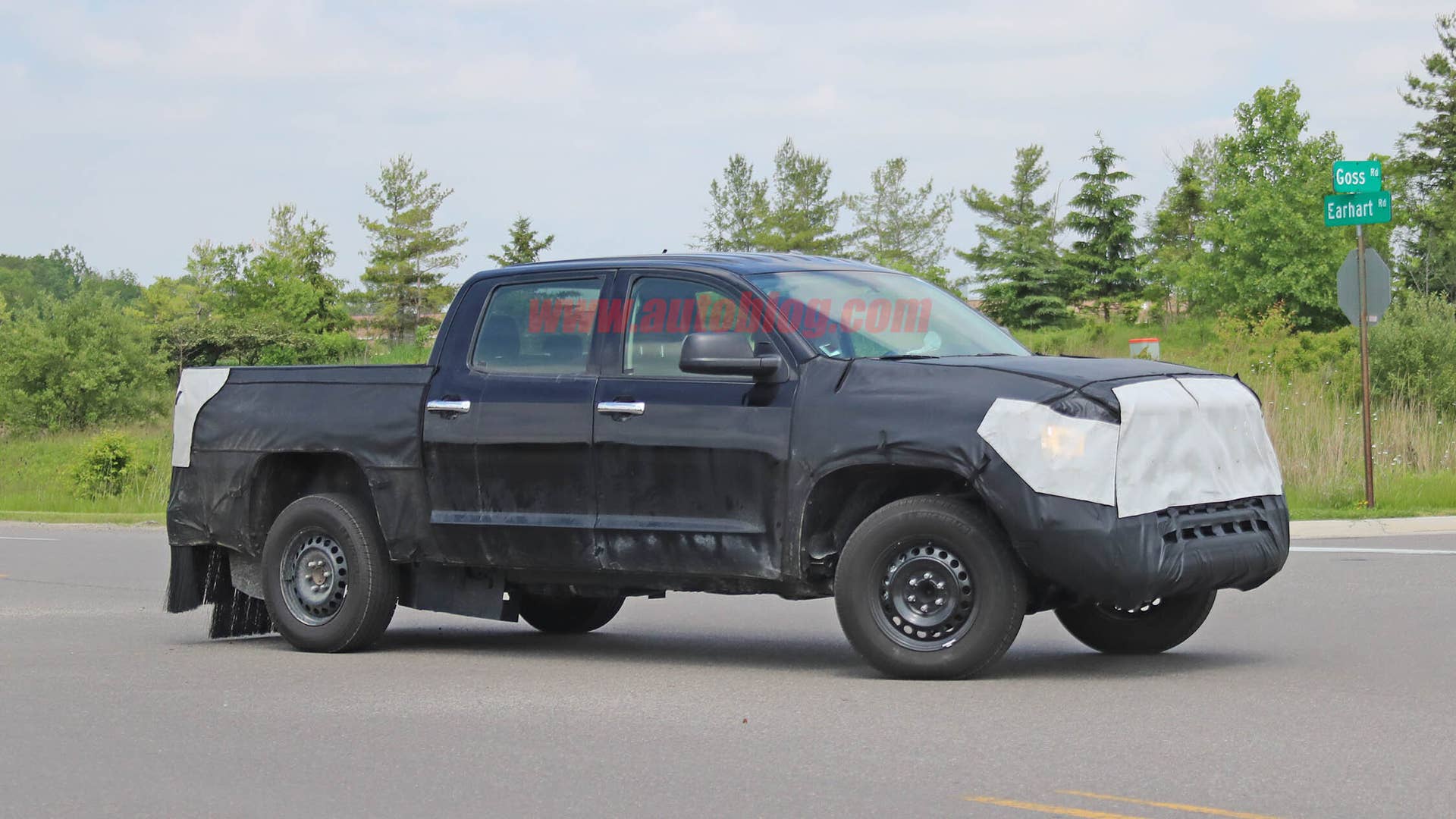 2021 Toyota Tundra hybrid spied