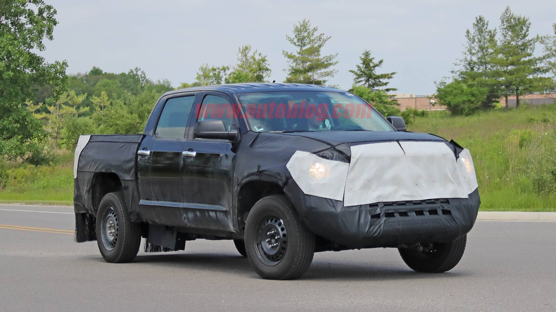 2021 Toyota Tundra hybrid spied