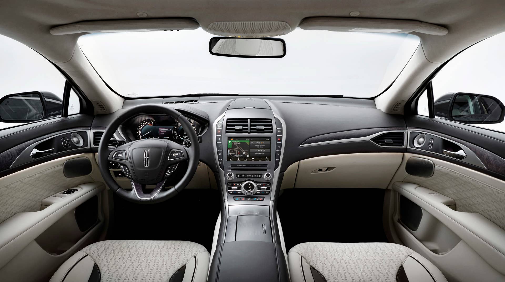 2017 lincoln mkz interior