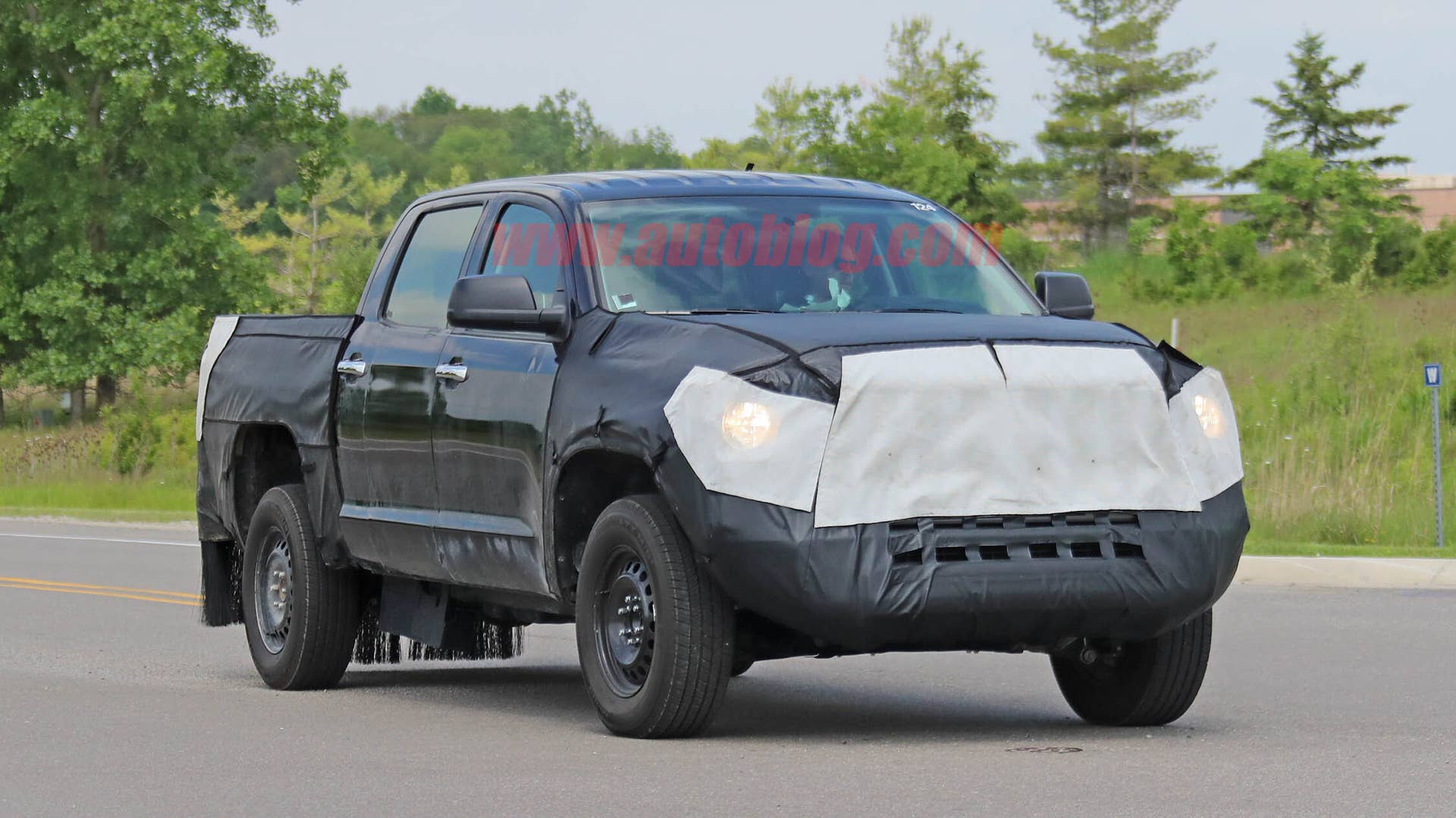 2021 Toyota Tundra hybrid spied