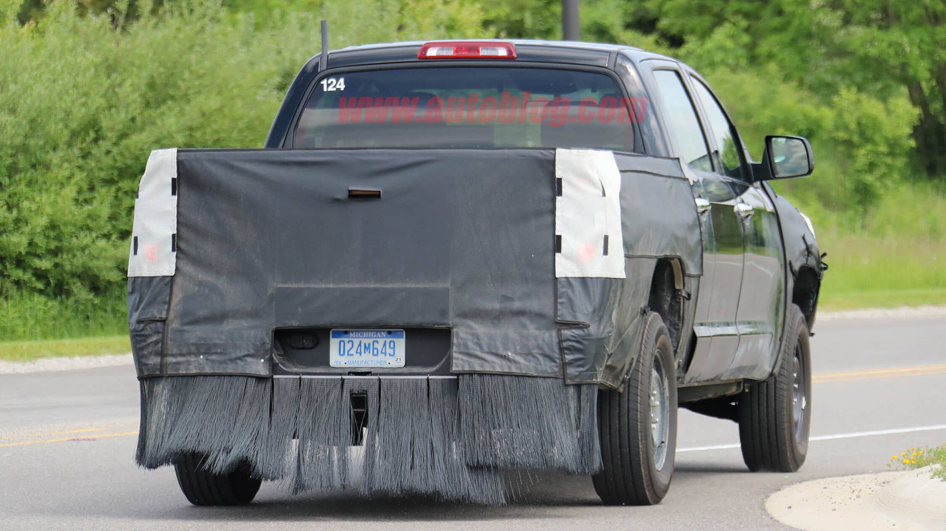 2021 Toyota Tundra hybrid spied