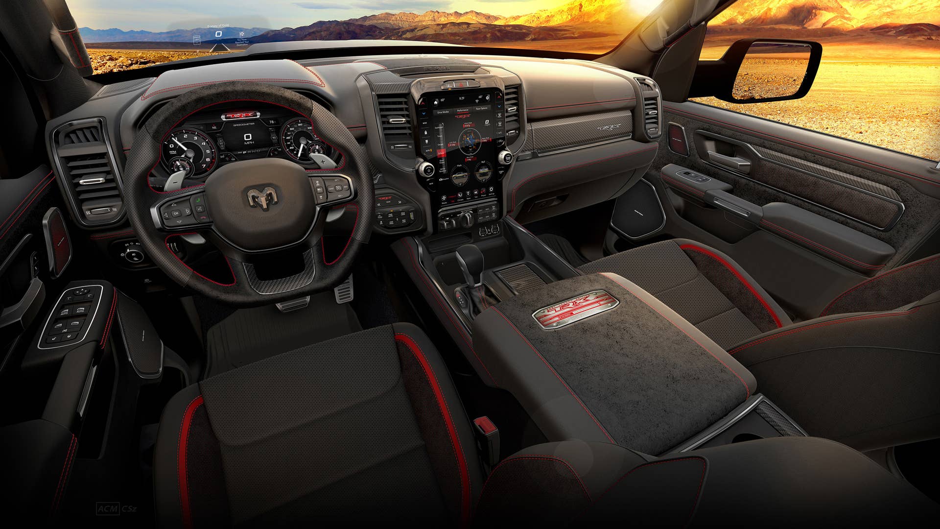 2021 Ram 1500 TRX Launch Edition interior