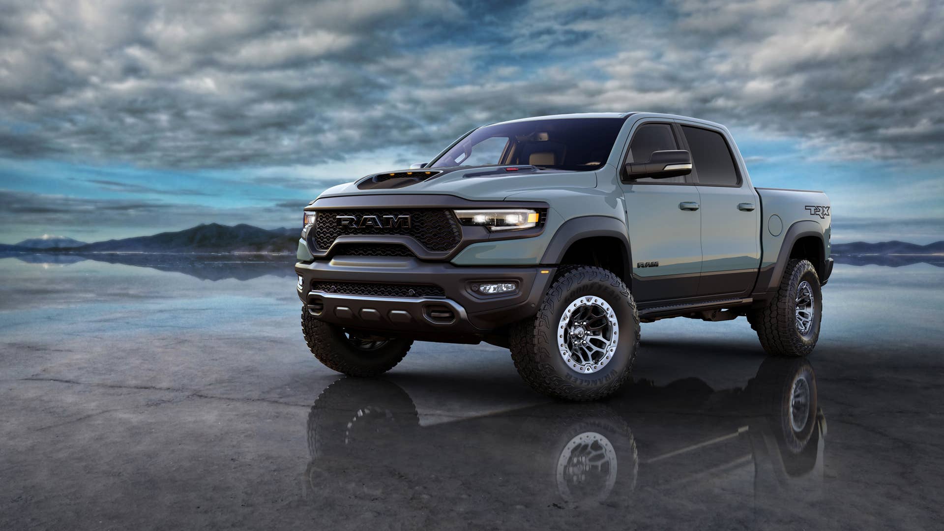 2021 Ram 1500 TRX Launch Edition front 3/4