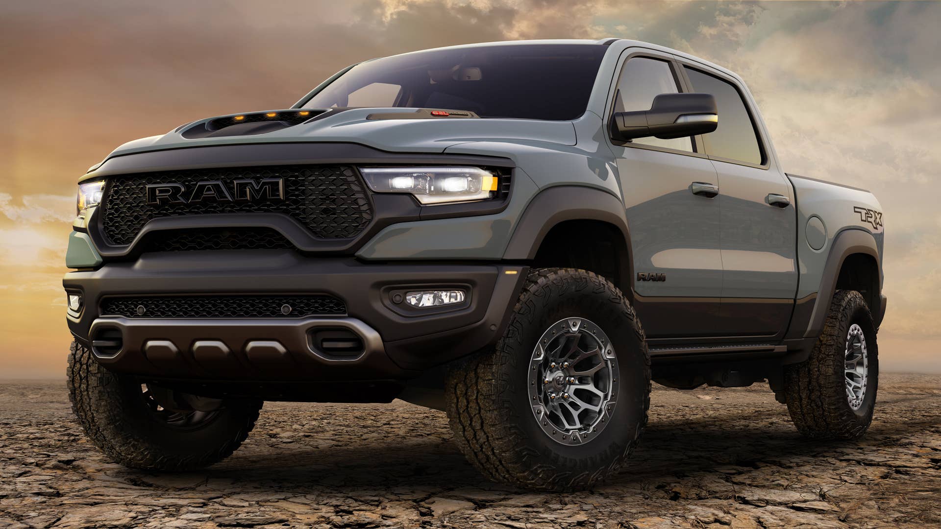 2021 Ram 1500 TRX Launch Edition front 3/4
