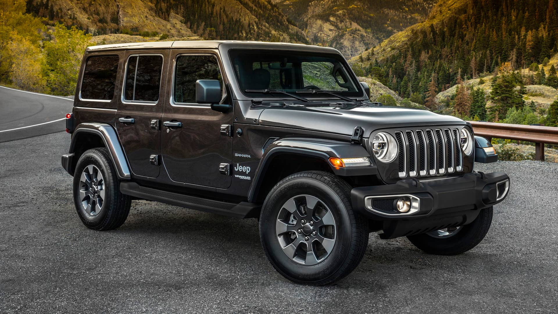 2020 Jeep Wrangler Sahara in gray