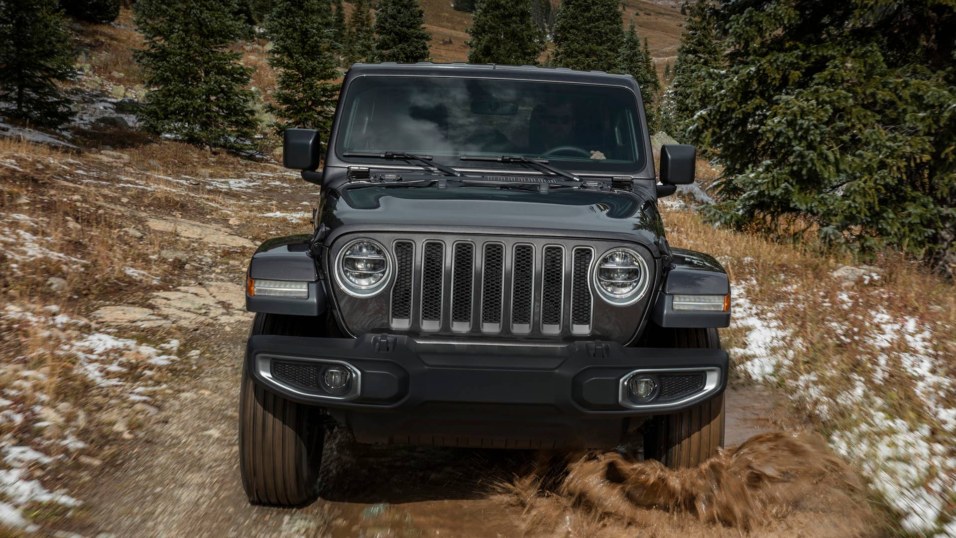 2020 Jeep Wrangler Sahara in gray