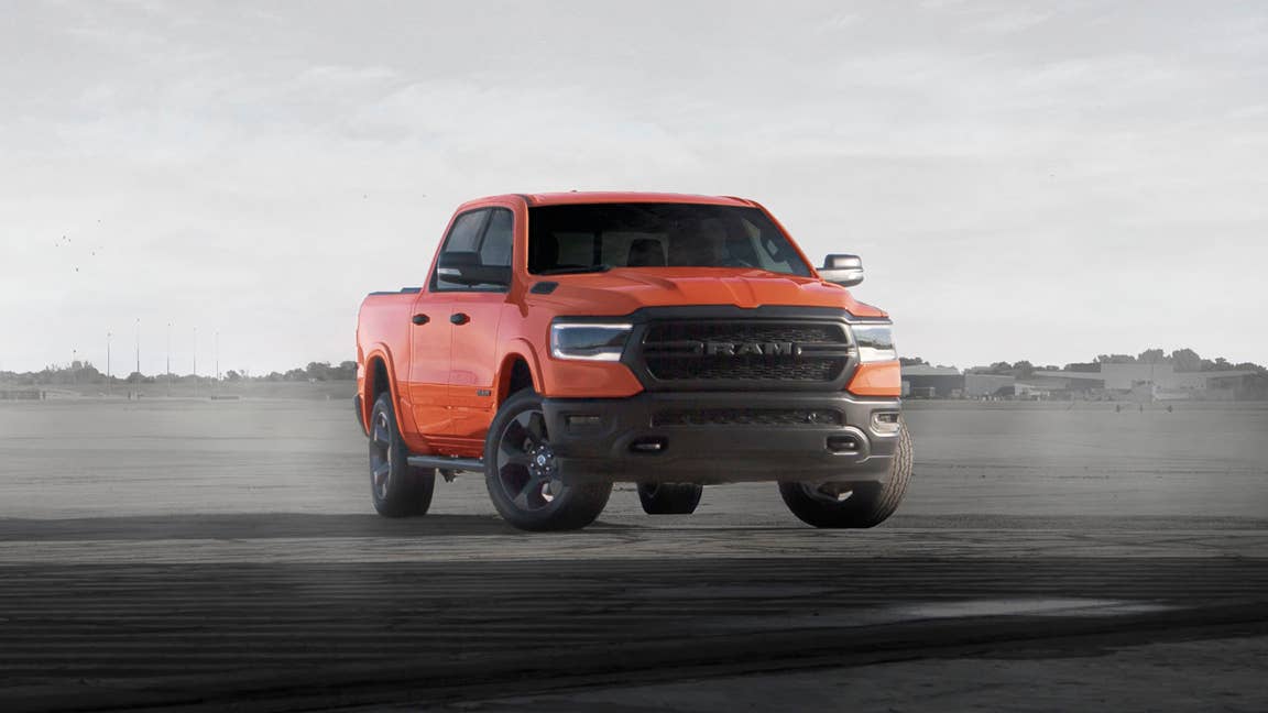 2021 Ram 1500 Built to Serve Edition in Spitfire exterior color