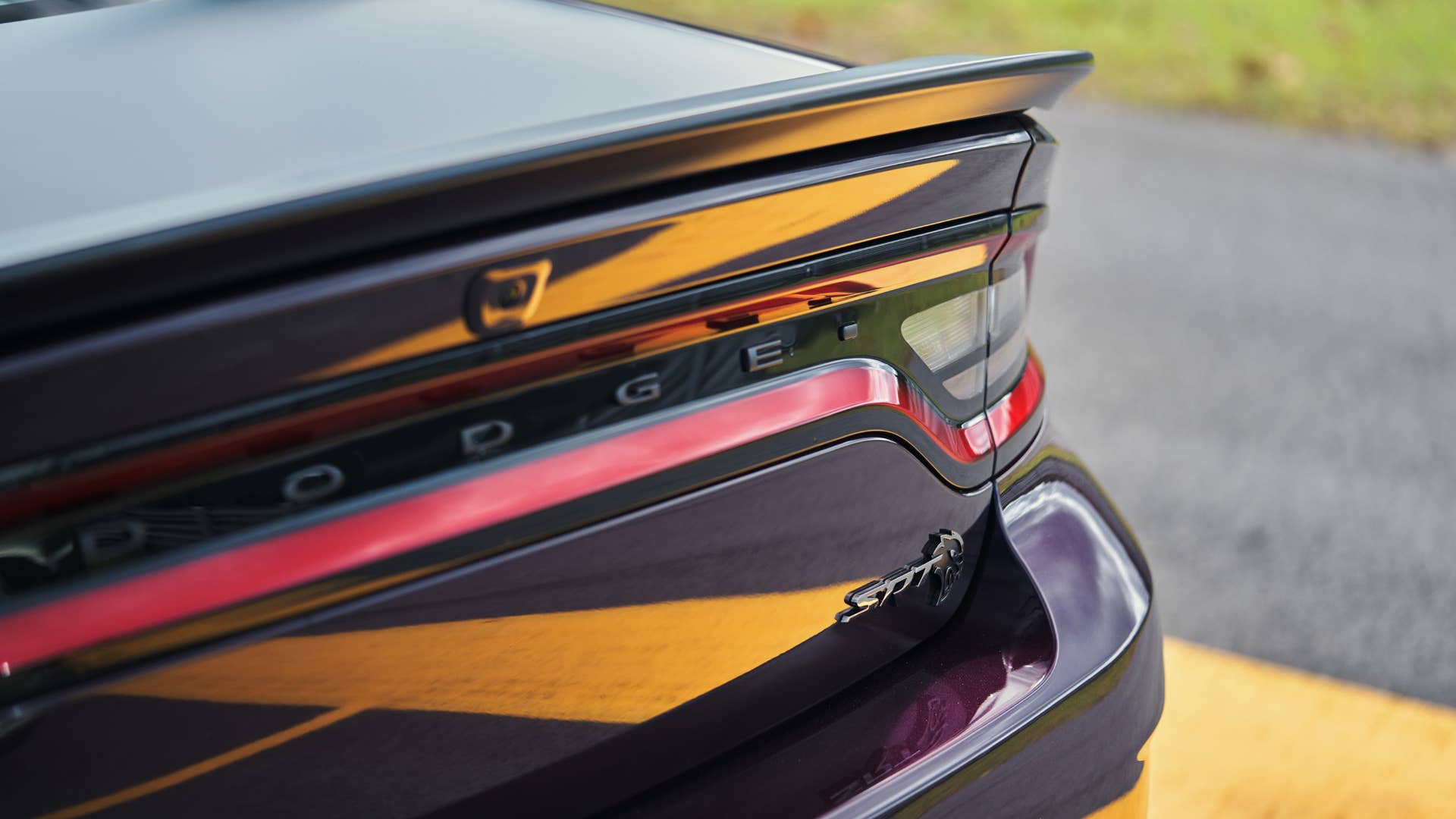 2021 Dodge Charger SRT Hellcat Redeye: The most powerful and fastest mass-produced sedan in the world with 797-horsepower shown here in Hellraisin with the Satin Black Hood, Roof and Decklid.