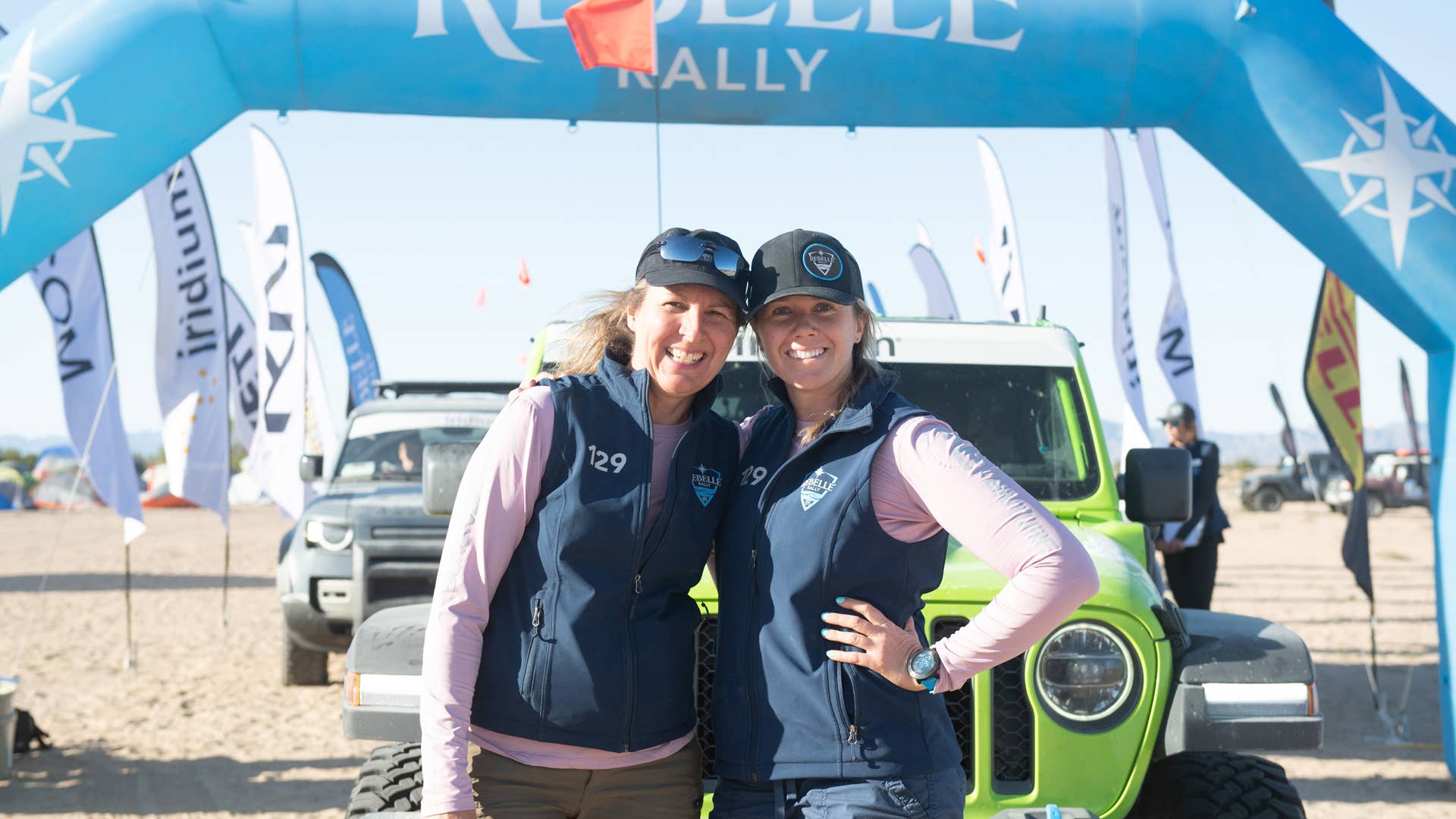 2021 Rebelle Rally: Team 129 of Nena Barlow and Teralin Petereit finished first overall in a 2021 Jeep® Wrangler Rubicon 4xe