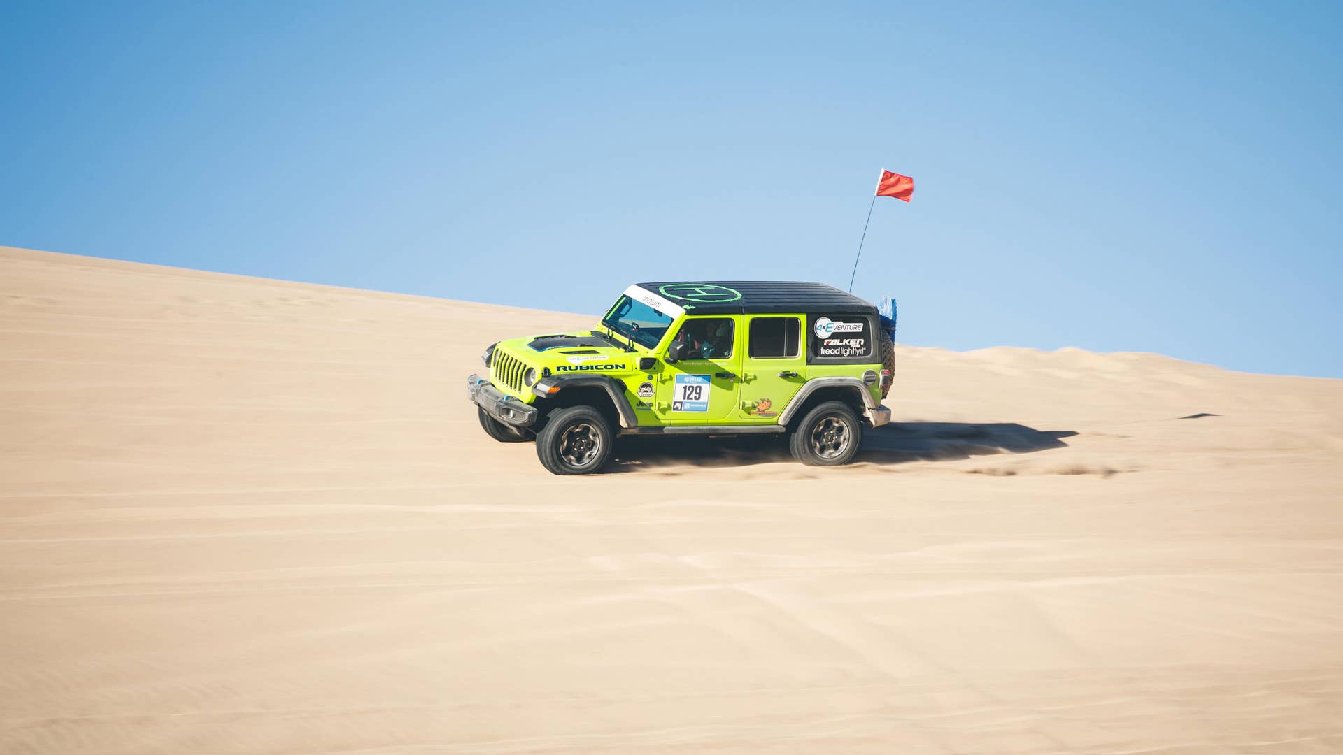 2021 Rebelle Rally: Team 129 of Nena Barlow and Teralin Petereit finished first overall in a 2021 Jeep® Wrangler Rubicon 4xe