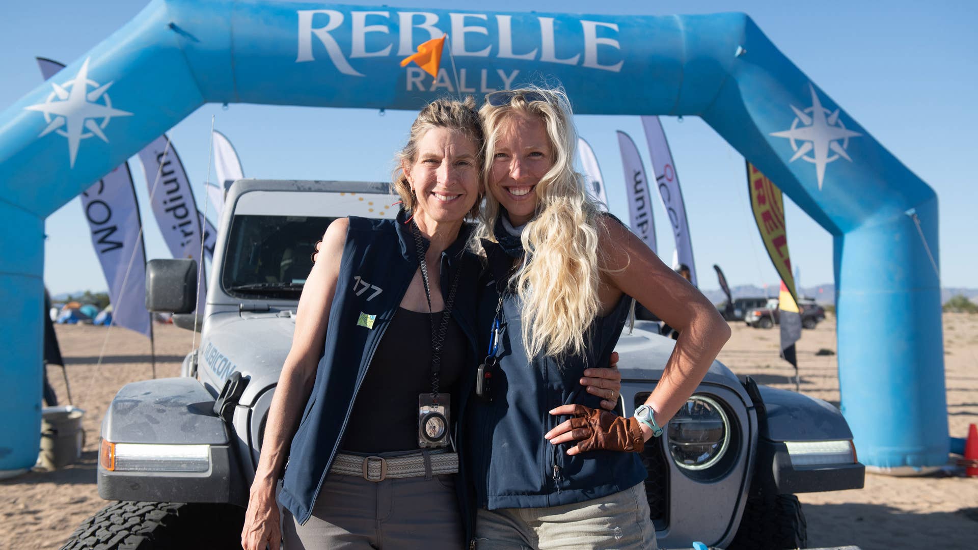 2021 Rebelle Rally: Team 177 of Christine and Emily Benzie finished second overall in a 2021 Jeep® Wrangler Rubicon 4xe