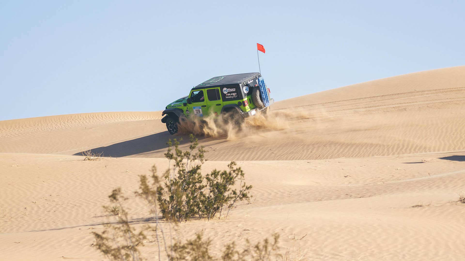 2021 Rebelle Rally: Team 129 of Nena Barlow and Teralin Petereit finished first overall in a 2021 Jeep® Wrangler Rubicon 4xe