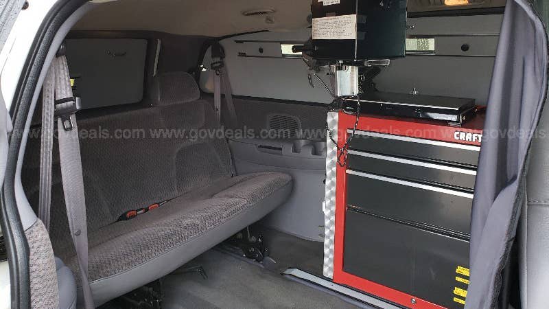 1998 Plymouth Grand Voyager surveillance van