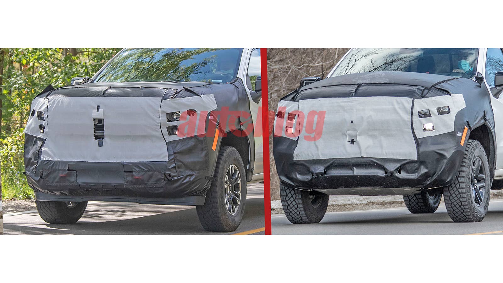 Chevy Silverado Trail Boss and ZR2 prototype