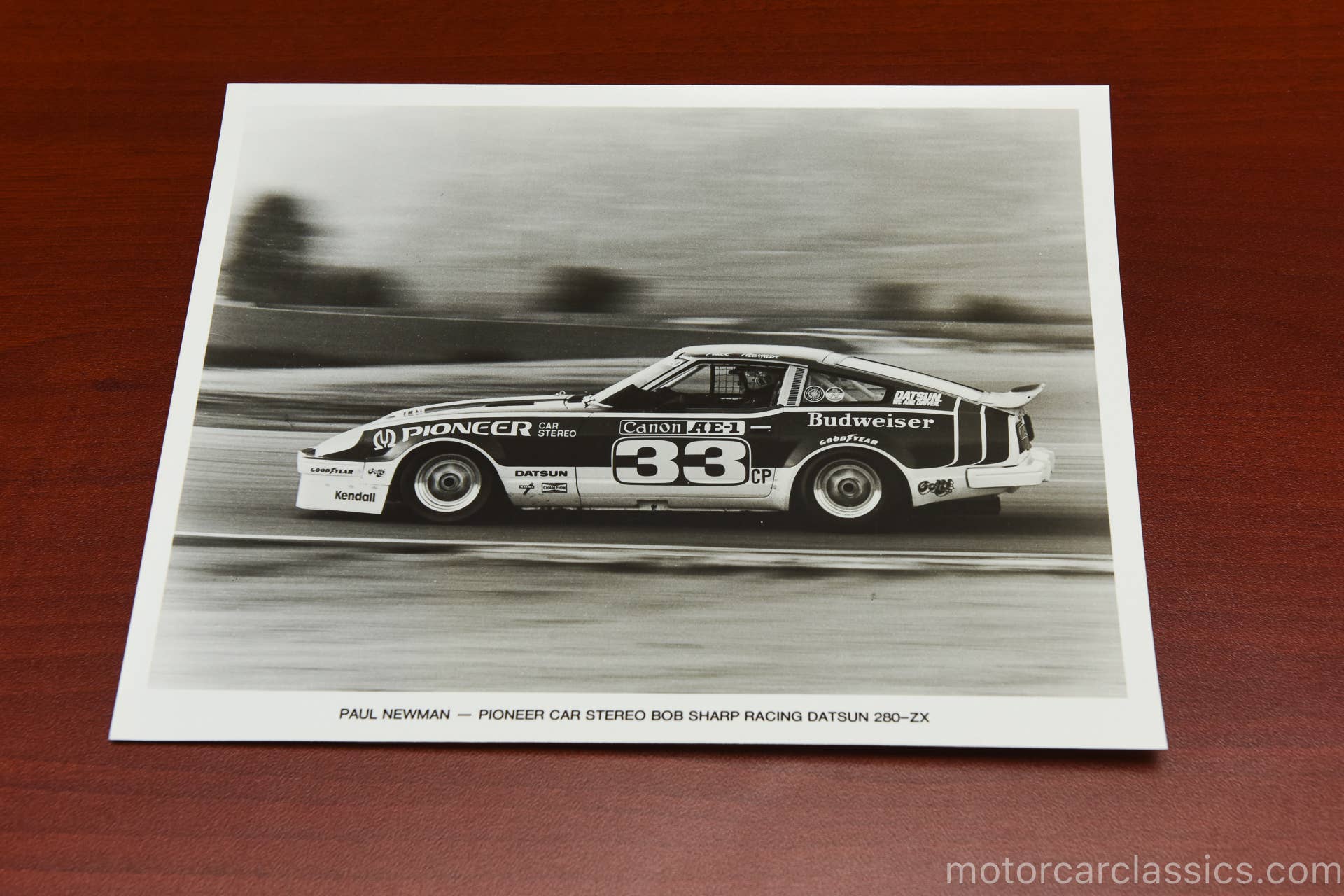 One of Paul Newman's champion Datsun 280ZX race cars is for sale