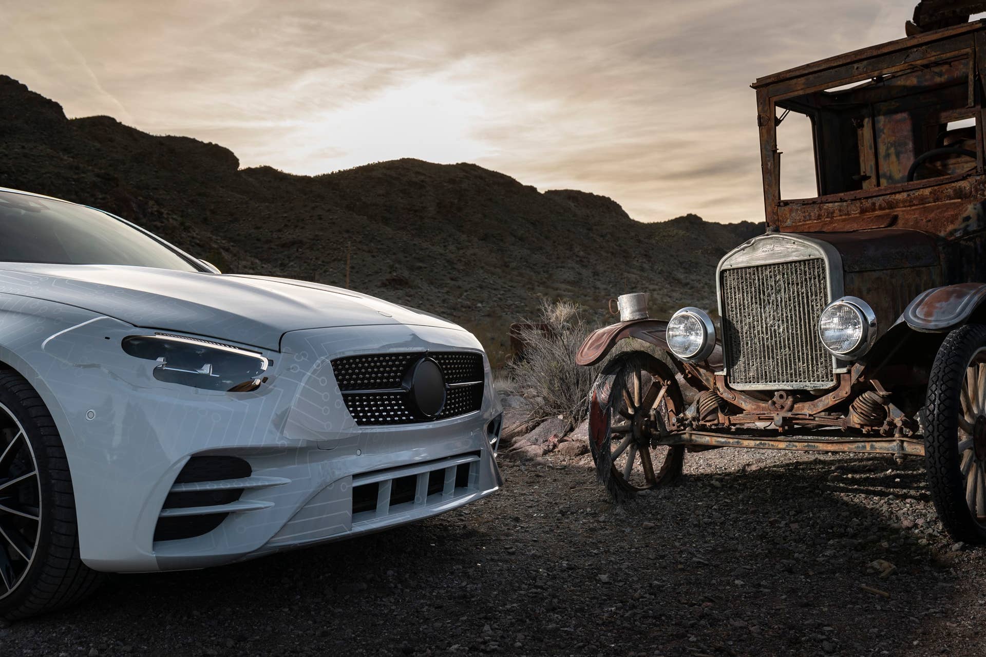 Mercedes-Benz E-Klasse Mitfahrt, Las Vegas 2020 Mercedes-Benz E-Class Testride, Las Vegas 2020