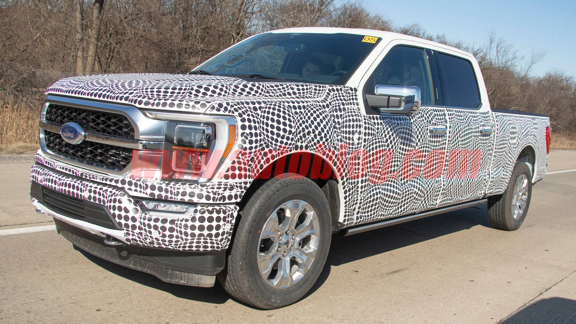 2021 Ford F-150 prototype
