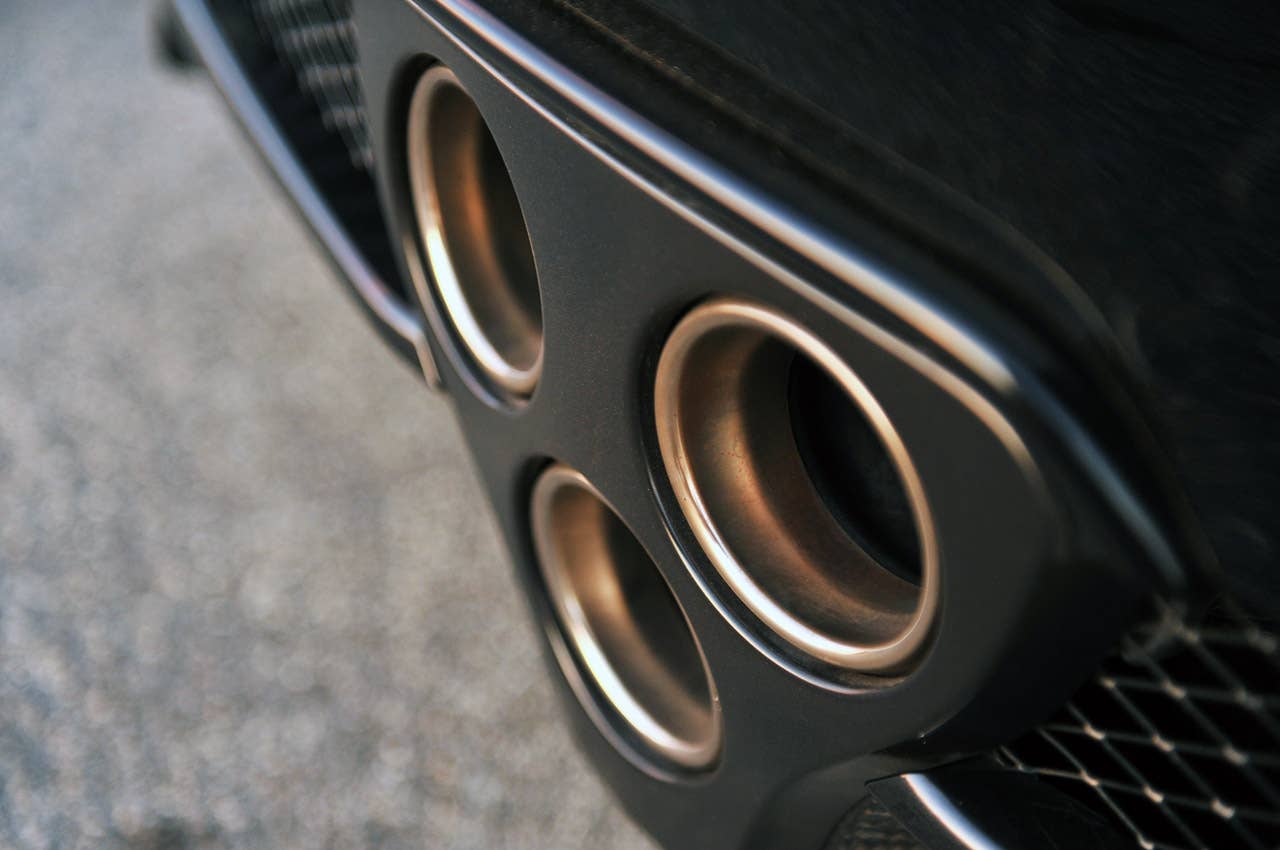 2012 Lexus LFA exhaust tips