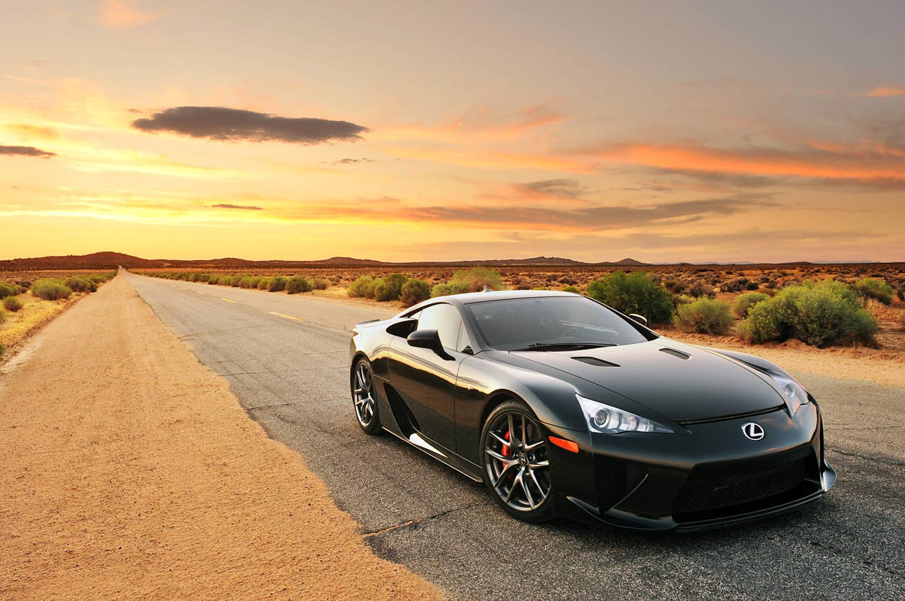 2012 Lexus LFA front 3/4 view