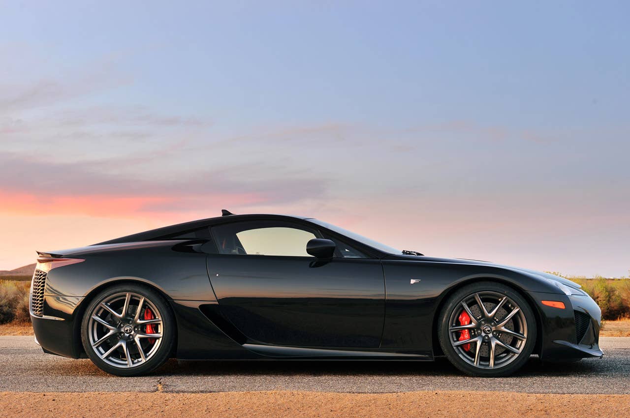 2012 Lexus LFA side view