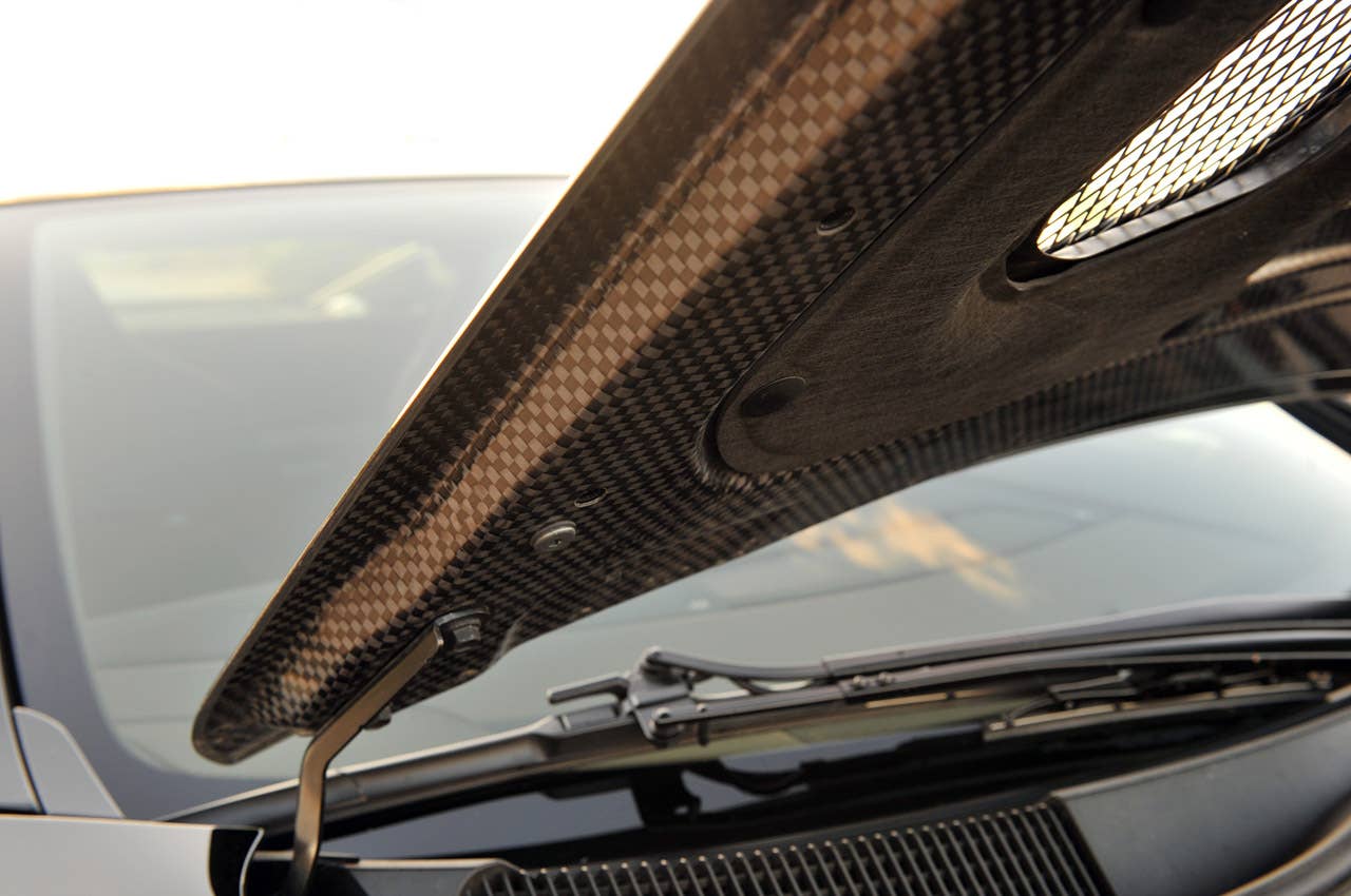 2012 Lexus LFA carbon fiber hood