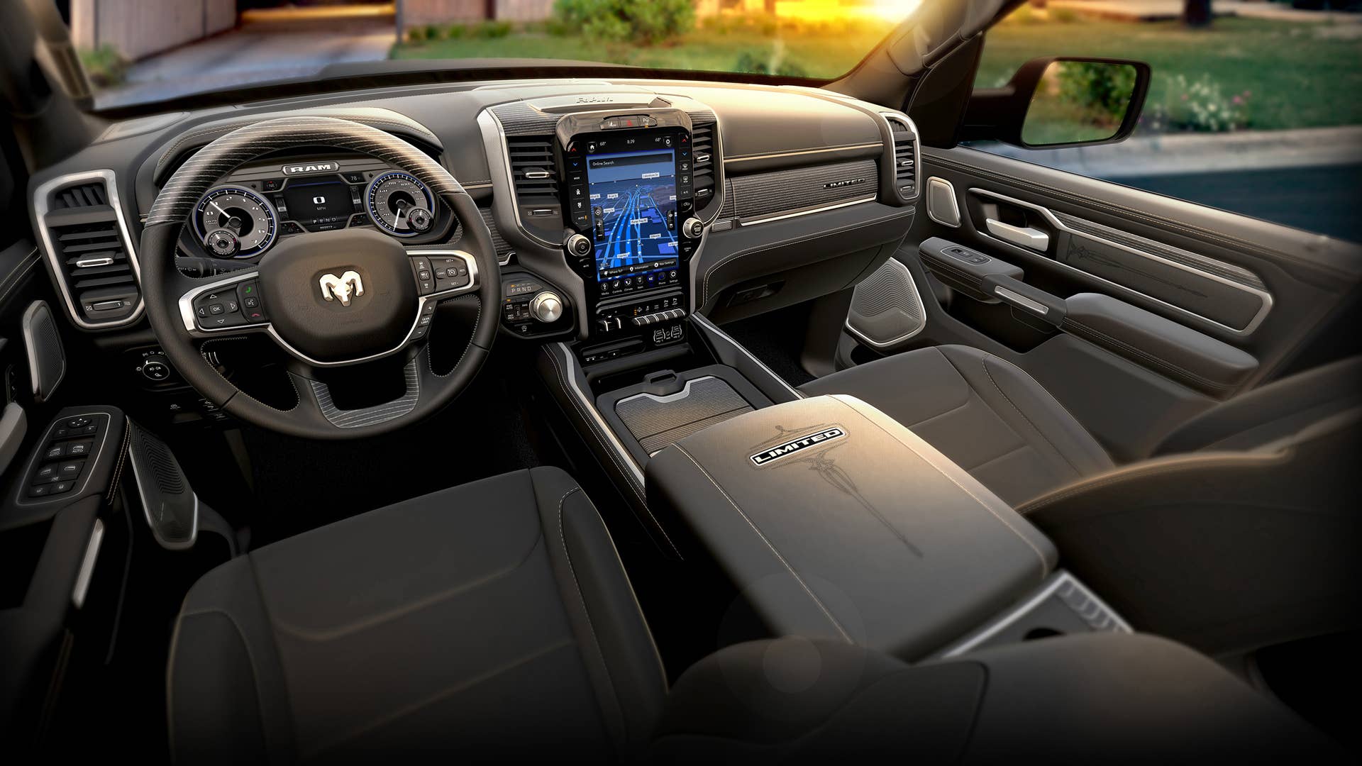 2019 Ram 1500 Limited â Black Interior
