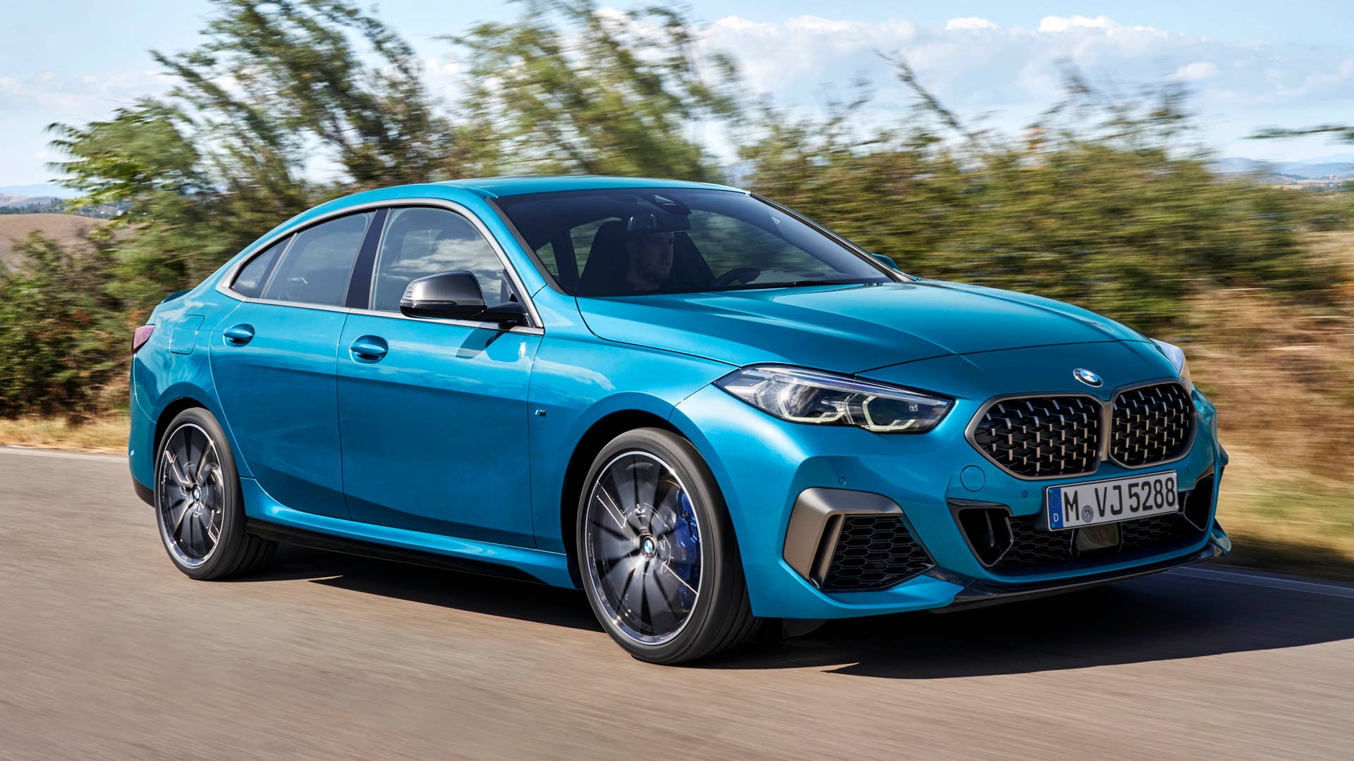 2020 BMW M235i xDrive Gran Coupe in blue