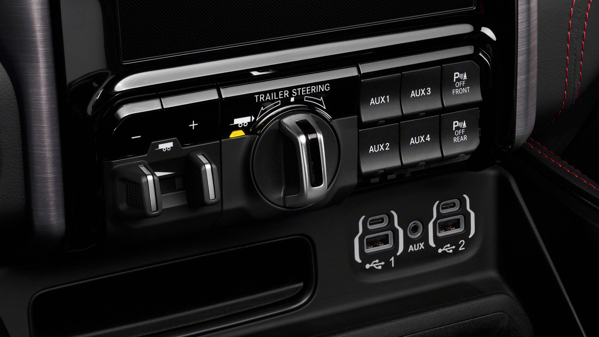 2021 Ram 1500 TRX trailer steering control