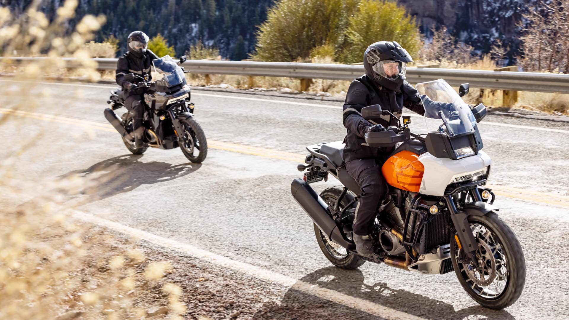 MY21 Pan America Photography. Riding