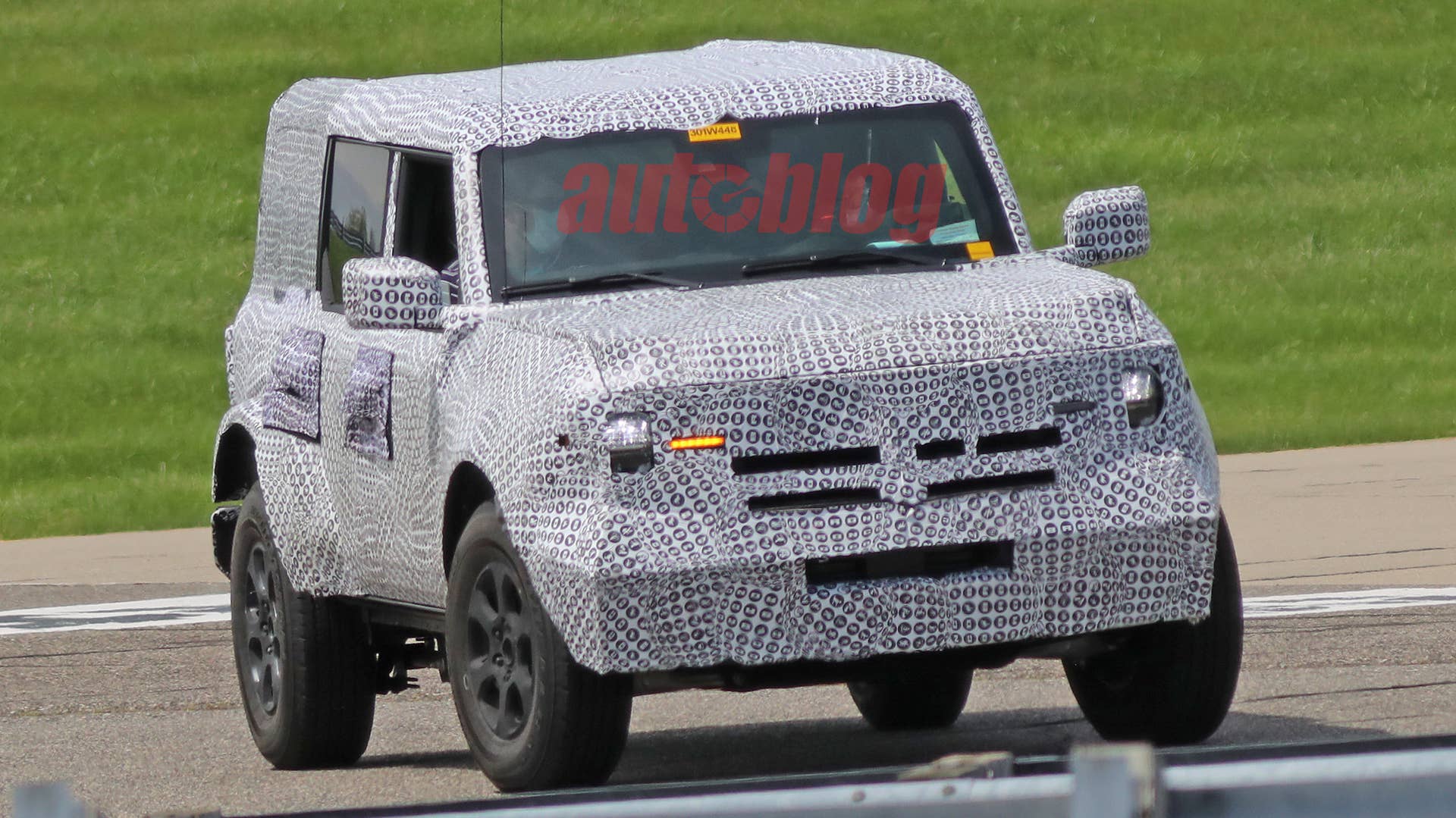 2021 Ford Bronco prototype