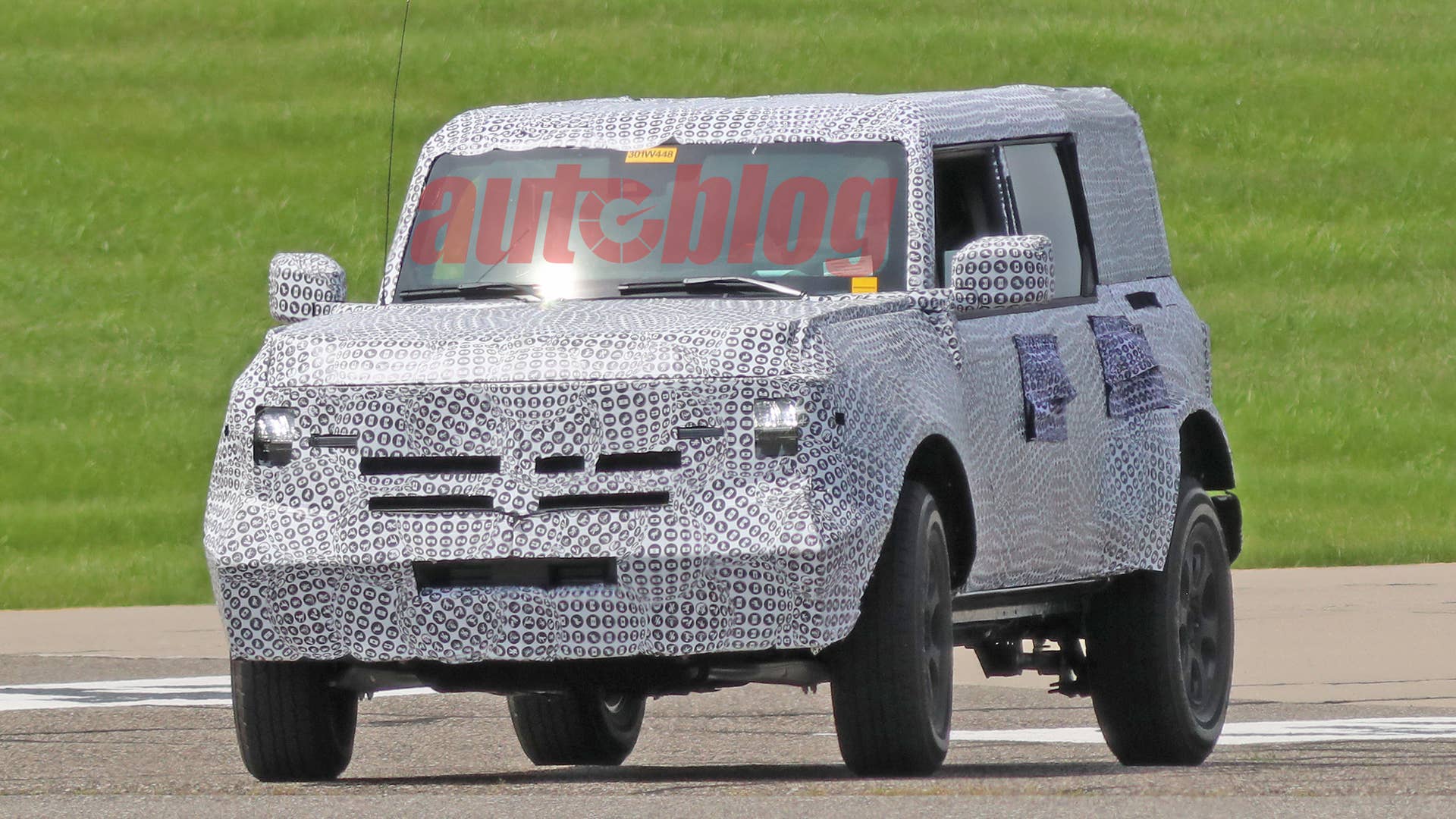 2021 Ford Bronco prototype