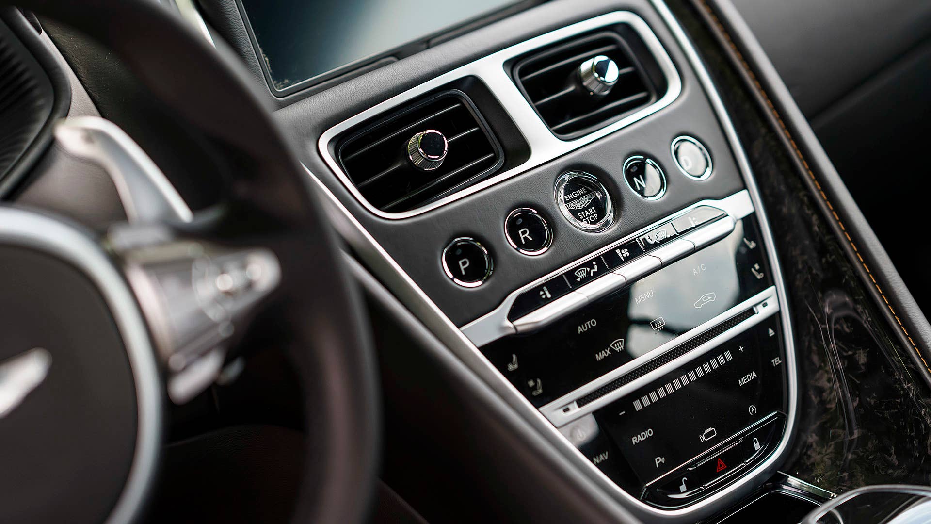 2017 Aston Martin DB11 instrument panel