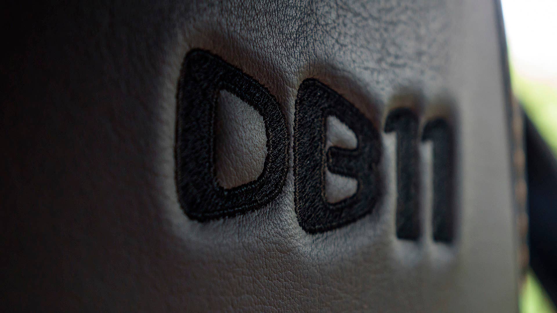 2017 Aston Martin DB11 seat detail